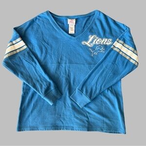 DETROIT LIONS Girl’s V-Neck Sweatshirt